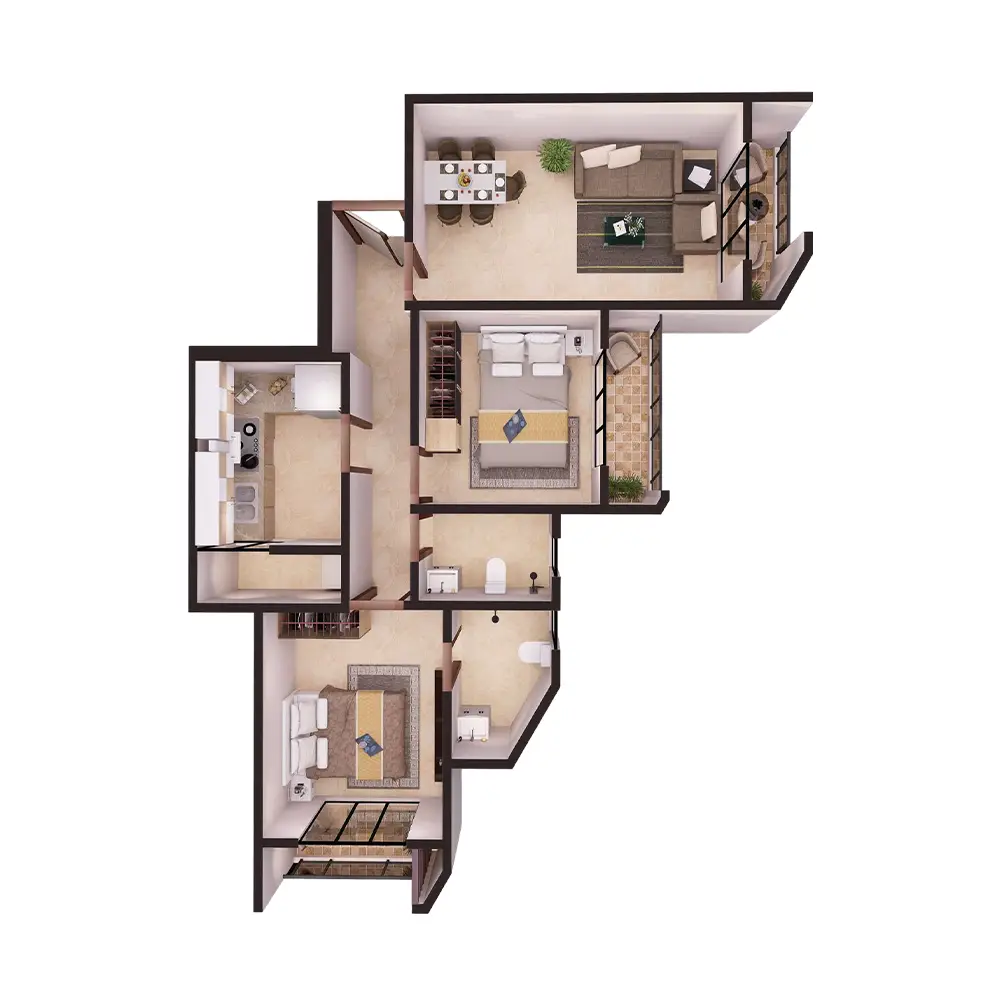 2 BHK