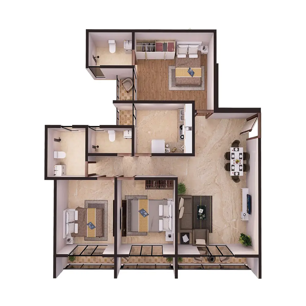 3 BHK